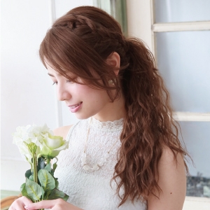 プリシラ プリシラ シュシュ ルーズ ウェーブ 耐熱 デイリーマロン VS-37-TDM