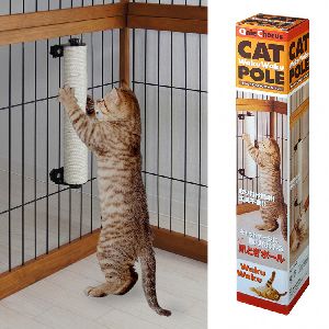アニーコーラス AnieChorus アニーコーラス キャットわくわくポール 400 猫 爪とぎ 遊具