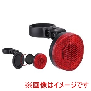 キャプテンスタッグ CAPTAIN STAG キャプテンスタッグ リアリフレクターホルダー TGRF シートポスト シートステー ブラック YF-1319