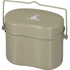 キャプテンスタッグ CAPTAIN STAG キャプテンスタッグ UH-4119 兵式 ハンゴー 4合 カーキ