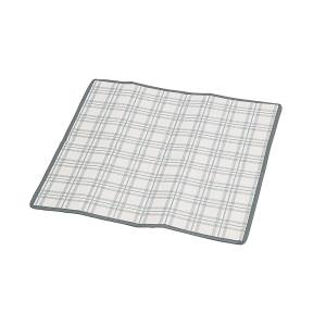 キャプテンスタッグ CAPTAIN STAG キャプテンスタッグ ブランシュ クッションシート 50×50cm グレーチェック UT-1030