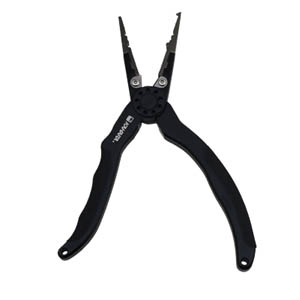 カハラジャパン KAHARA カハラジャパン AP65RSL-MB 6.5インチ ラバー付きアルミプライヤースリムタイプ マットブラック