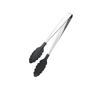 田辺金具 田辺金具 18-0 抗菌耐熱カラートング 大300mm ブラック