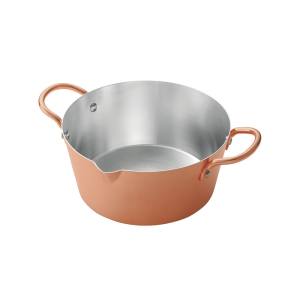田辺金具 田辺金具 からっと銅の あげなべ 18cm