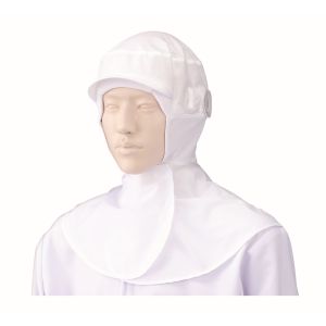 カゼン KAZEN カゼン 484-69 フード ケープ付 シロ Mサイズ KAZEN