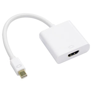 アイネックス AINEX アイネックス AMC-MDPHD Mini DisplayPort - HDMIアクティブ変換ケーブル 約20cm AINEX