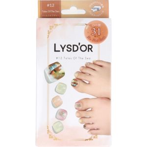 プロルート丸光 プロルート丸光 LYSD’OR リスドール セミキュアジェルネイル フットネイル用 テイルズ オブ ザ シー 31枚入