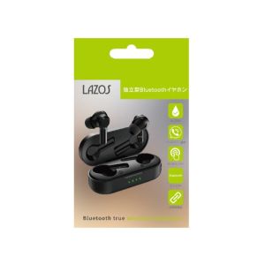 Lazos Lazos L-TWS-B 独立型 Bluetooth イヤホン ブラック