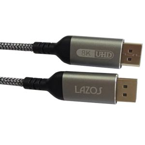 Lazos Lazos L-DPDP-30 Displayport2.0 ケーブル 3m