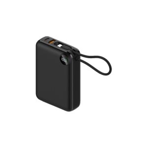 Lazos Lazos L-MBC20-BK モバイルバッテリー ケーブル一体型 20000mAh