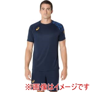アシックス asics アシックス 2053A213 トップラインファミリー半袖シャツ ミッドナイト L