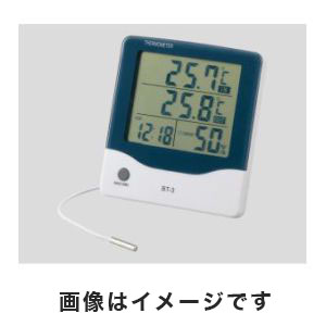 アズワン  AS ONE アズワン アラーム時計付大画面温湿度計 2-897-01 BT-3