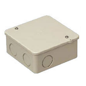 未来工業 ミライ 未来工業 PVK-BNJ PVKボックス 中形四角深型 ノック付き ベージュ