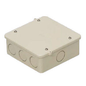 未来工業 ミライ 未来工業 PVK-BLNJ PVKボックス 大形四角深型 ノック付き ベージュ