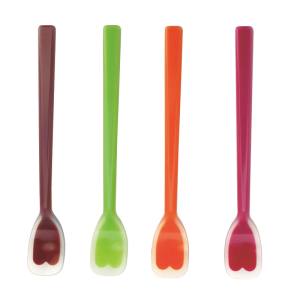 池商 池商 IS シリコンスプーン 小 ラズベリー