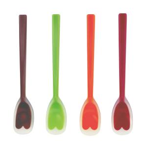 池商 池商 IS シリコンスプーン 大 ラズベリー