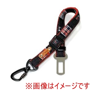 アライブ アライブ L’ange クラッシュデニム シートベルトリード ブラック