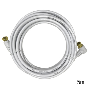 Lazos Lazos L-AVW5 アンテナケーブル 4K・8K衛星放送対応 5m