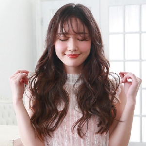 プリシラ プリシラ めちゃ楽 エクステ ナチュゆる カール 耐熱 マロンブラウン TX-27-TMB