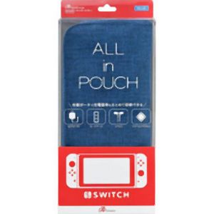 アンサー Answer アンサー Switch用 ALL in POUCH ブルー ANS-SW008BL