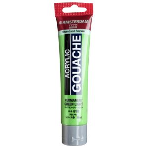 ターレンスジャパン ターレンス アムステルダム アクリリックガッシュ 70ml 618 パーマネントグリーンライト