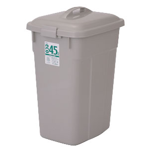 積水テクノ成型 セキスイ エコペール角型45L 本体 グレー 340×475×570mm PEK45 メーカー直送 代引不可 沖縄離島不可