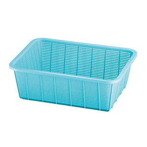 積水マテリアルソリューション セキスイ 角かご 深型 大 ブルー K-5442 メーカー直送 代引不可 沖縄 離島不可