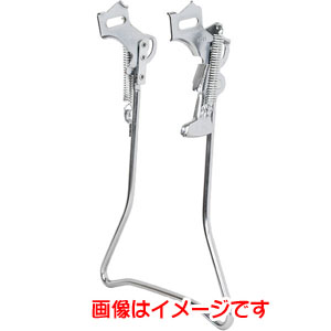 昭和インダストリーズ SHOWA 昭和インダストリーズ 両立スタンド 27型 クロムメッキ W-11 27 CP