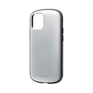 MSソリューションズ LEPLUS MSソリューションズ iPhone 12 mini 超軽量 極薄 耐衝撃ハイブリッドケース PALLET AIR マットシルバー LP-IS20PLAMSV