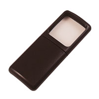 コンテック CONTEC コンテック LP-10P ポケットルーペ 窓 ブラウン