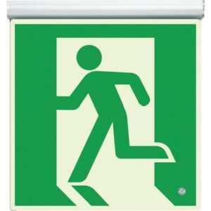 ユニット UNIT ユニット 836-020 高輝度蓄光標識 避難口天井用C200級