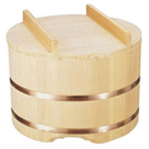 雅うるし工芸 雅うるし工芸 のせ蓋 おひつ 1升用 27cm