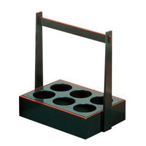 雅うるし工芸 雅うるし工芸 緑天朱 ビール運び