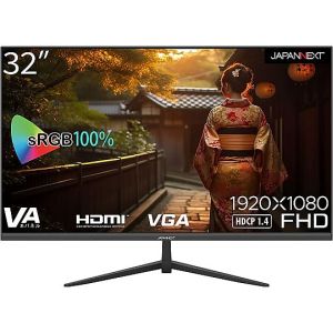ジャパンネクスト JAPANNEXT JAPANNEXT JN-V32FLFHD PCモニター 32インチ