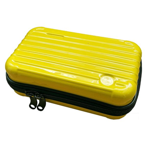 ウィキャン WeCan ウィキャン WJ-9051 ミニスーツケース型 マルチポーチ イエロー