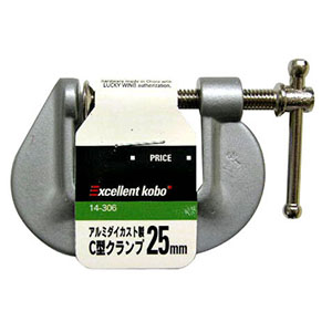 CUSTOM KOBO CUSTOM KOBO 14-306 アルミダイカスト Cクランプ 三共コーポレーション