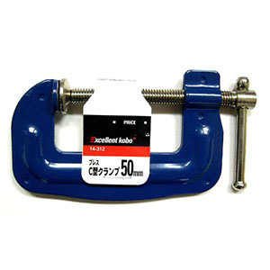 CUSTOM KOBO CUSTOM KOBO 14-312 プレス Cクランプ 三共コーポレーション