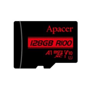 アペイサー Apacer Apacer AP128GMCSX10UB-R microSDXC 128GB UHS-I U1 クラス10 アダプタ付 マイクロSD メーカー保証5年