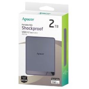 アペイサー Apacer AP2TBAS724M-1 ポータブルSSD 2TB USB 3.2 Gen2 メーカー3年保証