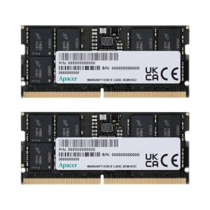 アペイサー Apacer Apacer FS.32GAC.PKRK2 DDR5 SO-DIMM 5600MHz 262pin CL-46 1024x8 32GB(16GBx2)kits