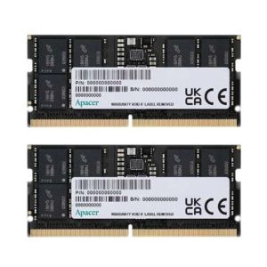 アペイサー Apacer Apacer FS.64GAC.PKRK2 DDR5 SO-DIMM 5600MHz 262pin CL-46 1024x8 64GB(32GBx2)kits