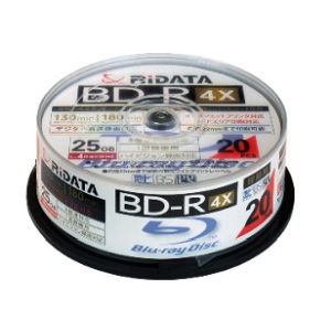 ライテック RITEK RITEK BD-R130PW 4X.20SP C BD-R 25GB 4倍速 20枚入
