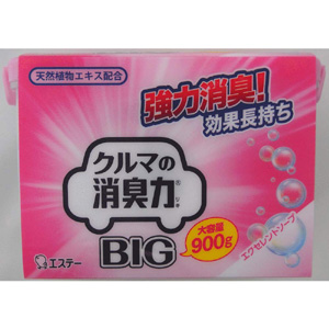 エステー フレッシュパワー消臭力 クルマ用 BIG エクセレントソープ 900g K-96 12374