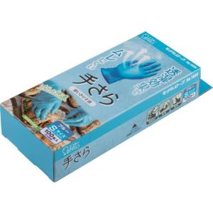 エステー エステー 1400 使い捨て手袋 モデルローブ NO1400 手さら Sサイズ 100枚入り