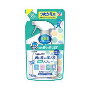 アース製薬 EARTH アース ヘルパータスケ 良い香りに変える消臭スプレー 快適フローラルの香り 詰め替え 350ml