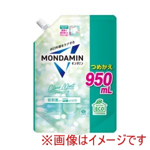 アース製薬 EARTH アース モンダミン クリアミント つめかえ 950ml