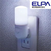 朝日電器 エルパ ELPA エルパ PM-LSW1 W LEDスイッチ付ライト ELPA 朝日電器