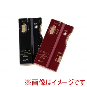 朝日電器 エルパ ELPA エルパ AS-P001 WR ワインレッド イヤリス ELPA 朝日電器