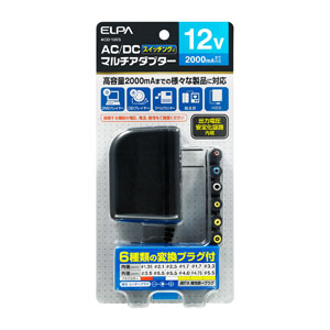 朝日電器 エルパ ELPA エルパ ACD-120S ACーDCマルチアダプター 12V ELPA 朝日電器