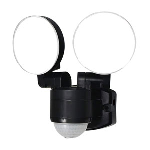 朝日電器 エルパ ELPA エルパ ESL-SS412AC コンセント式 センサーライト 2灯 ELPA 朝日電器